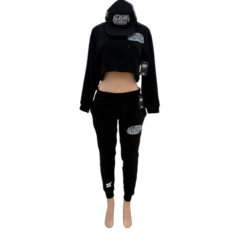 DBD Cropped Top Hoodie - dripbydesign.com