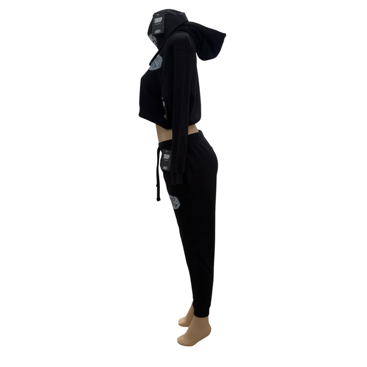 DBD Cropped Top Hoodie - dripbydesign.com