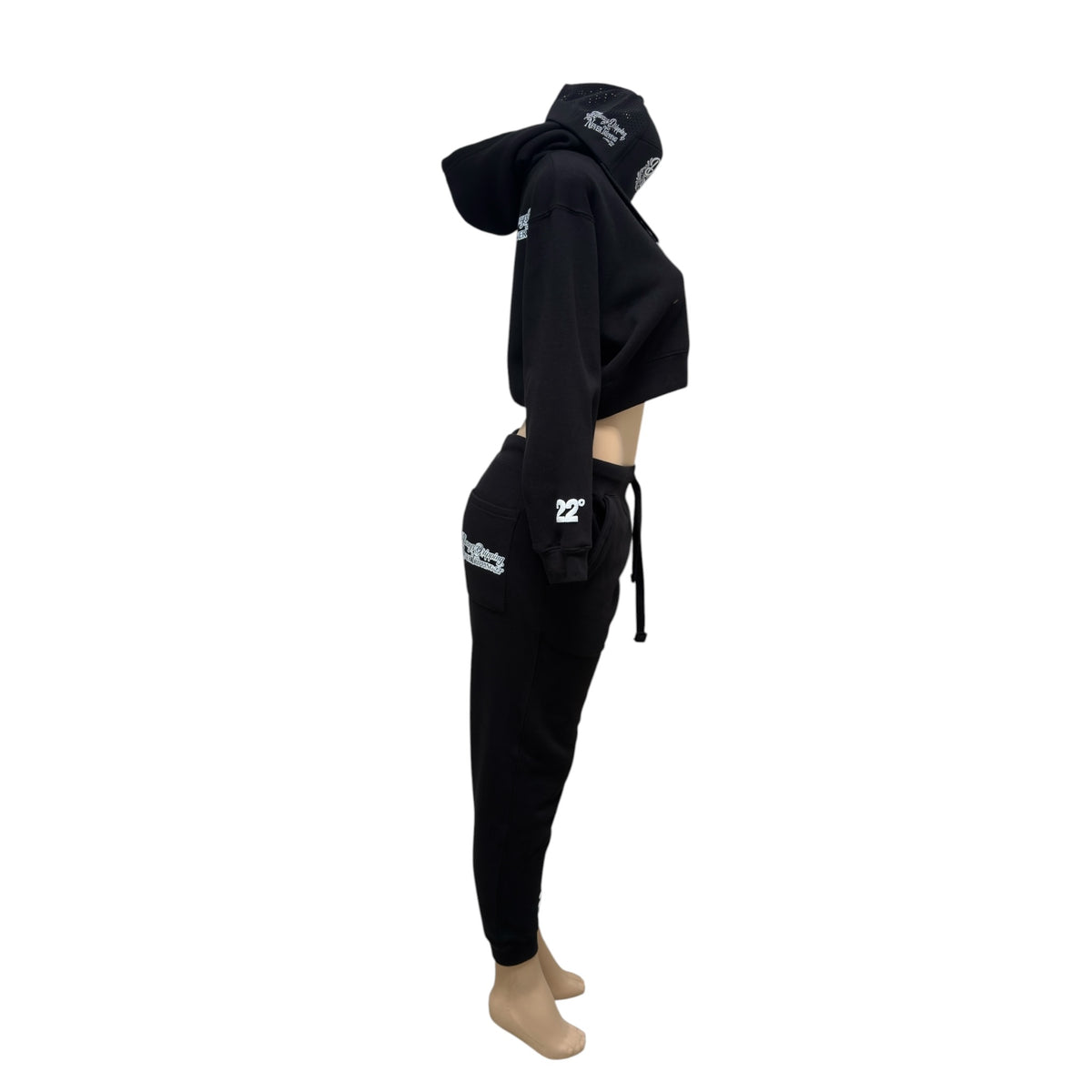 DBD Cropped Top Hoodie - dripbydesign.com