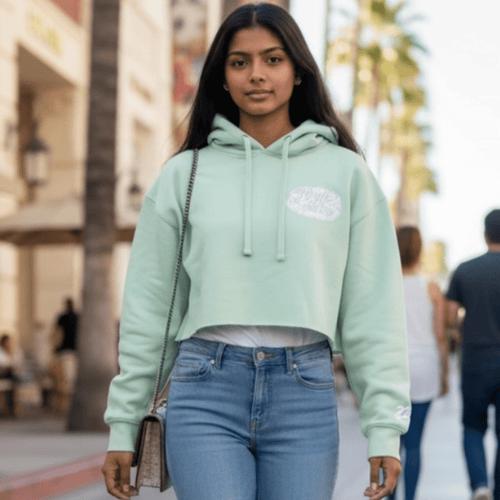DBD Cropped Top Hoodie - dripbydesign.com